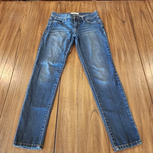 free people ankle skinny straight crop low rise y2k jeans size 25 - Picture 13 of 13